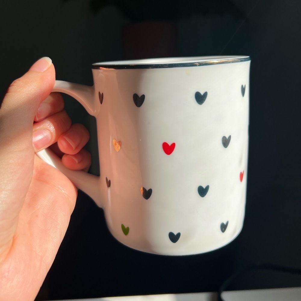 Human Rights Campaign Love Is Love Mug Williams Sonoma Pride Heart Coffee Cup